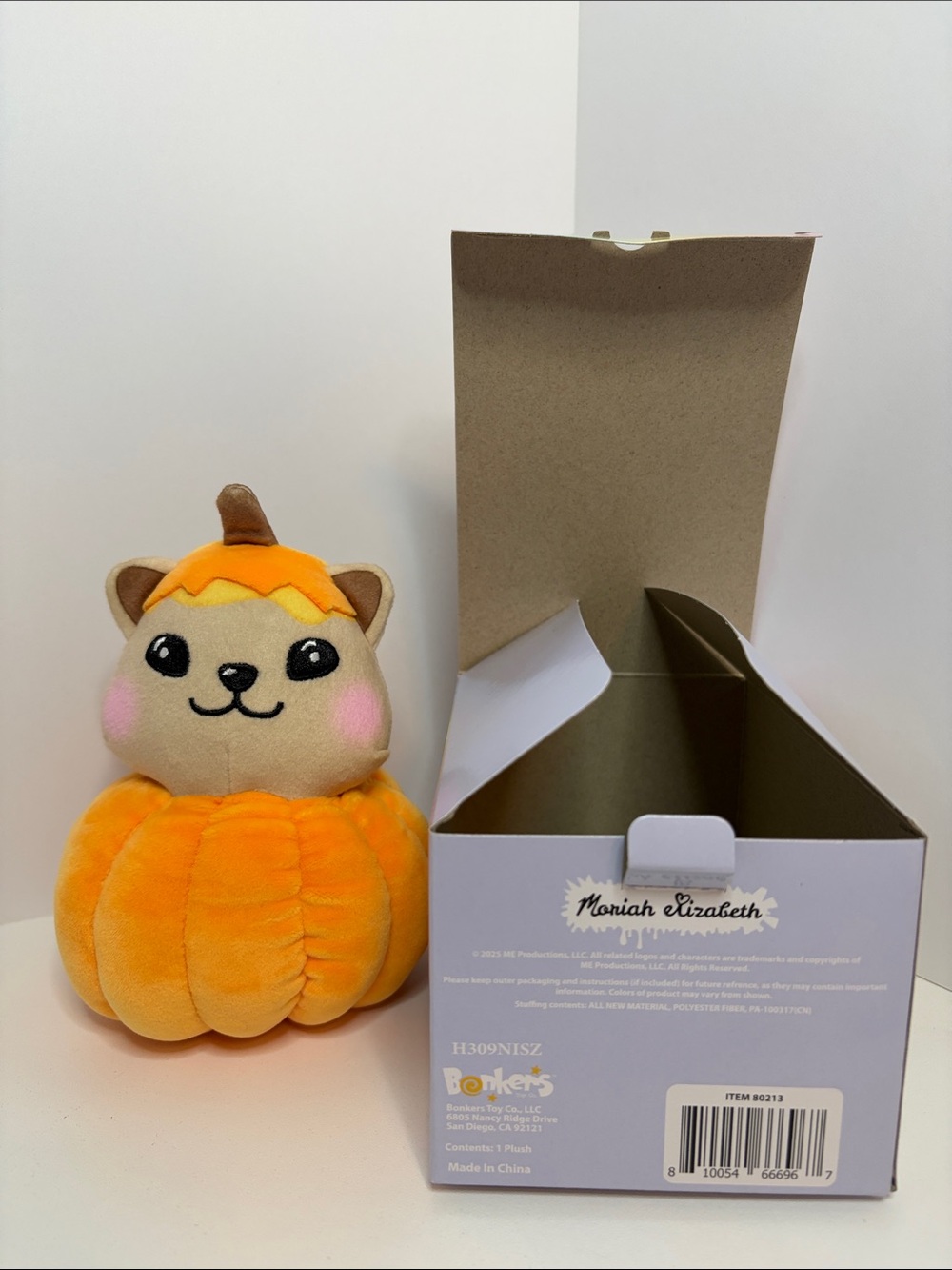 Moriah Elizabeth mini Mystery Plush Color Splash series 3 plush.